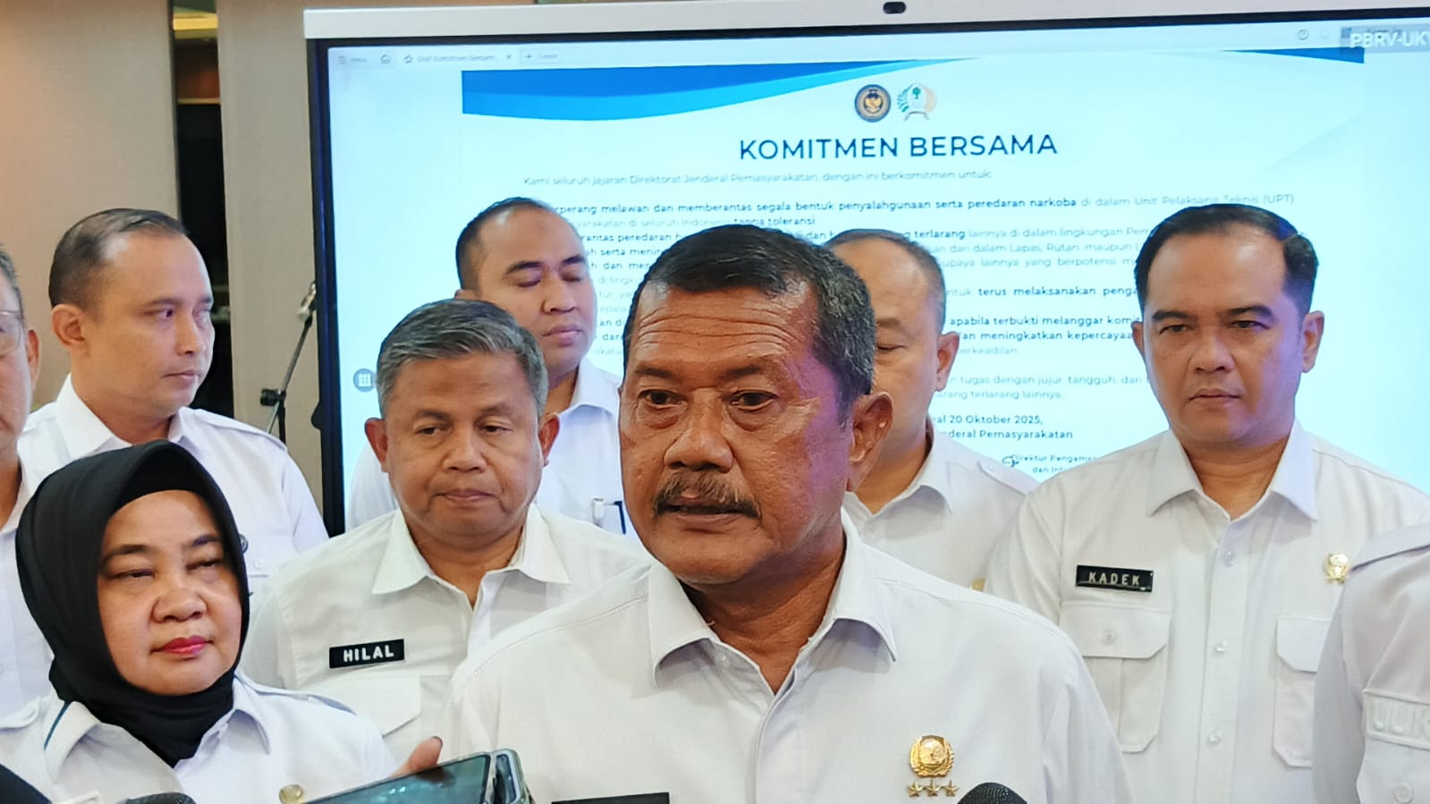 Dirjenpas, Mashudi. (HALLONEWS/Anjas).