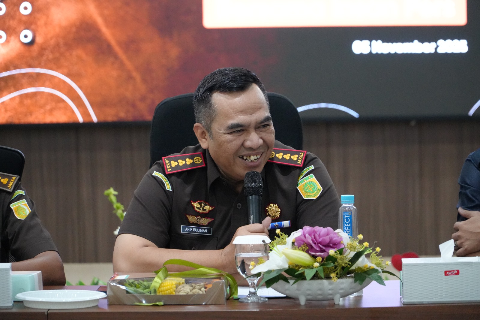 Kepala Kejaksaan Negeri (Kajari) Depok Arif Budiman (HALLONEWS/Janter)