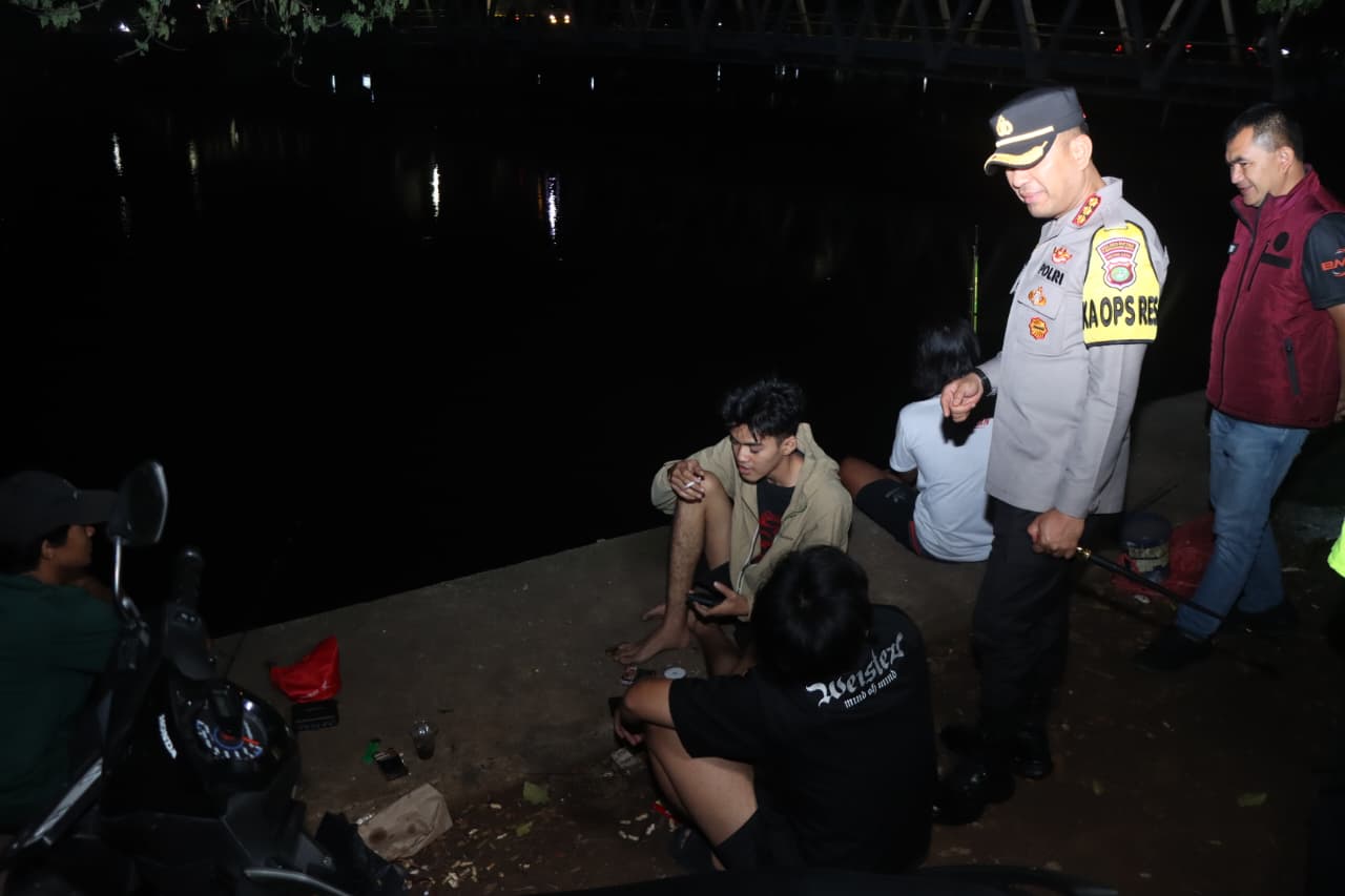 Kapolres Metro Tangerang Kombes Dr. Raden Muhammad Jauhari, S.H., S.I.K., M.Si. memimpin operasi Jaga Jakarta + (Dok Polres Metro Tangerang)