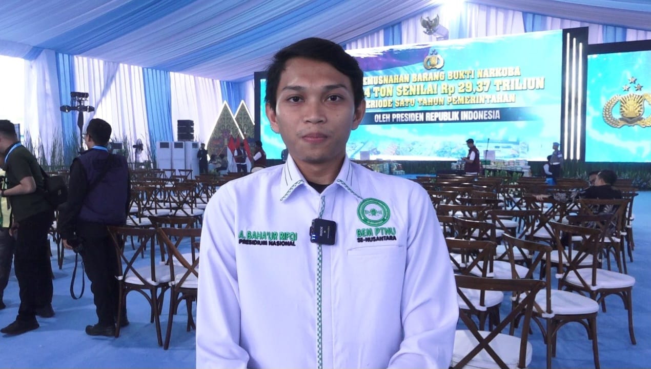 Ketua BEM PTNU, Ahmad Bahur Rifqi